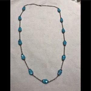 Turquoise beaded necklace!